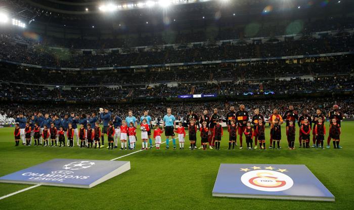 Real Madrid-Galatasaray maçından kareler...