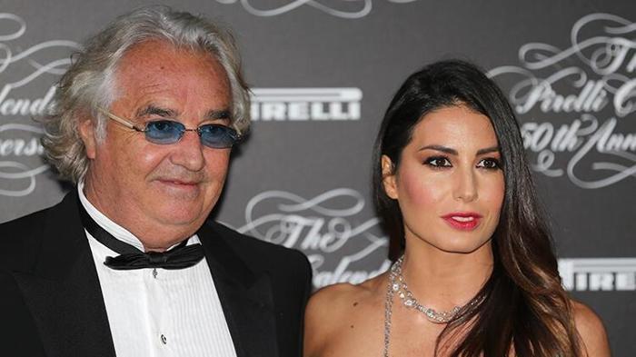 Flavio Briatore 49 yaş küçük sevgilisi ile dikkat çekti