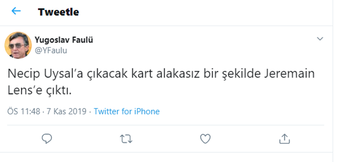 Lens kırmızı kart gördü Beşiktaş taraftarı çıldırdı