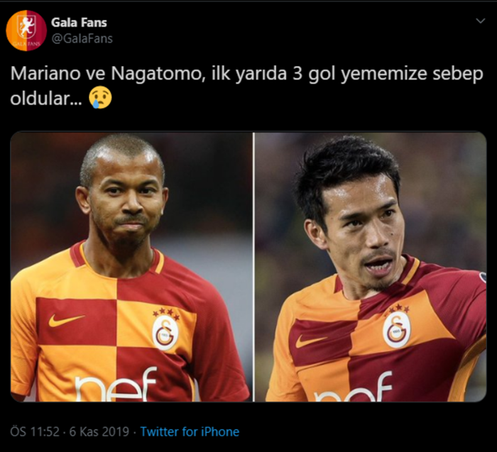 Nagatomo ve Marianoya taraftardan sert tepki