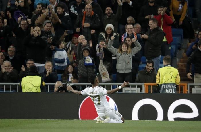 Real Madrid-Galatasaray maçından kareler...