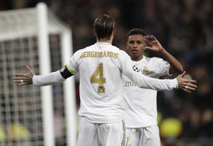Real Madrid-Galatasaray maçından kareler...