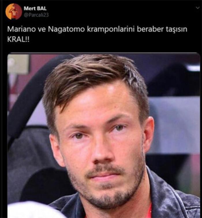Nagatomo ve Marianoya taraftardan sert tepki
