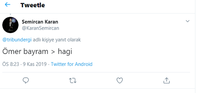 Ömer Bayram sosyal medyayı ayağa kaldırdı