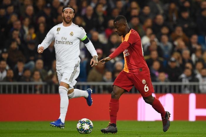 Real Madrid-Galatasaray maçından kareler...