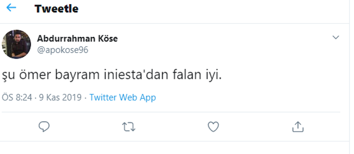 Ömer Bayram sosyal medyayı ayağa kaldırdı