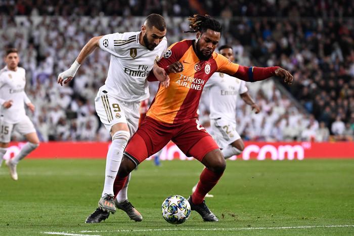 Real Madrid-Galatasaray maçından kareler...
