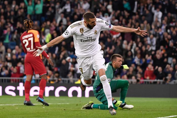 Real Madrid-Galatasaray maçından kareler...