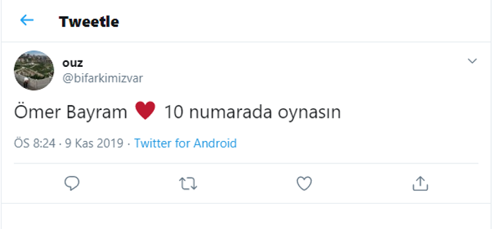 Ömer Bayram sosyal medyayı ayağa kaldırdı