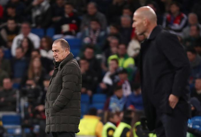 Real Madrid-Galatasaray maçından kareler...