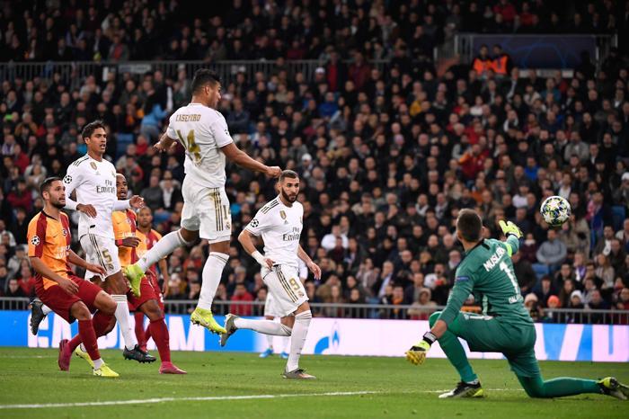 Real Madrid-Galatasaray maçından kareler...