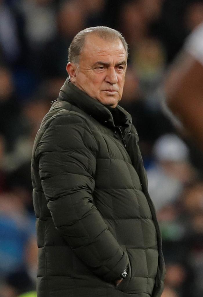 Real Madrid-Galatasaray maçından kareler...