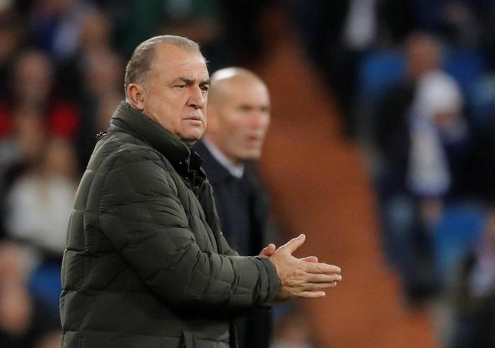 Real Madrid-Galatasaray maçından kareler...