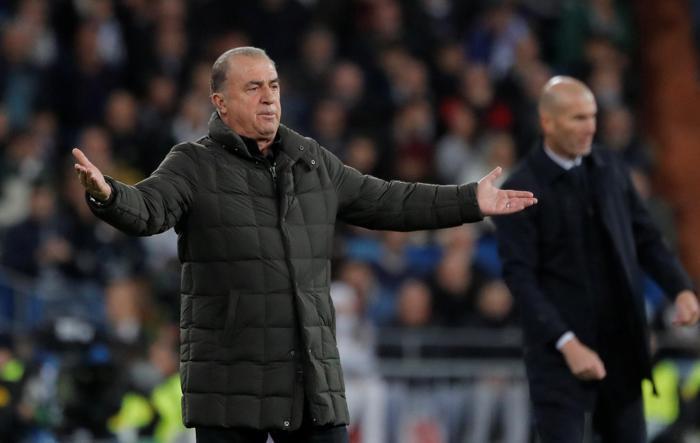 Real Madrid-Galatasaray maçından kareler...