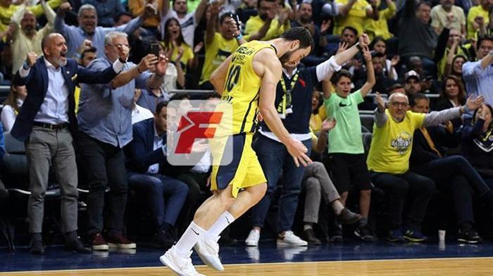 Fenerbahçe Beko-Galatasaray Doğa Sigorta maçından kareler