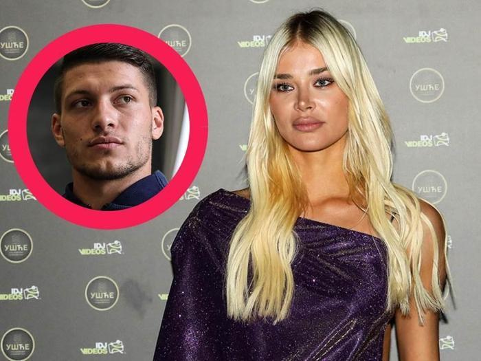 Luka Jovic, Adem Ljajicin eski sevgilisi Sofija Milosevicle birlikte Büyük kriz...