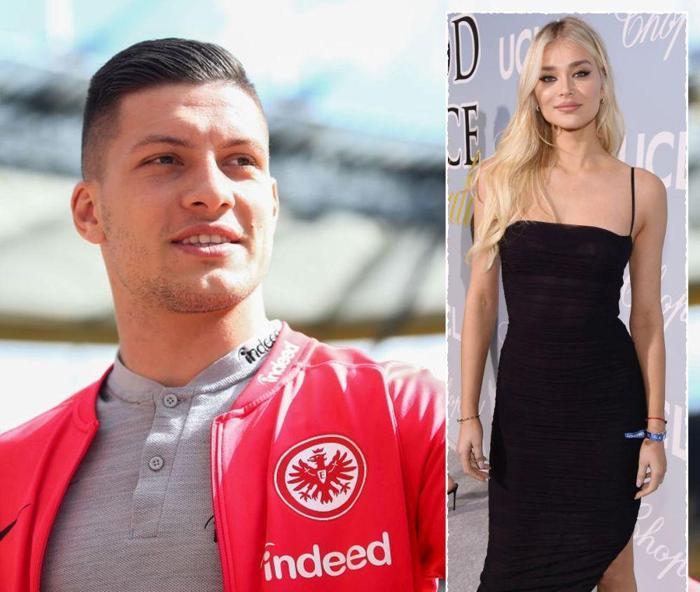Luka Jovic, Adem Ljajicin eski sevgilisi Sofija Milosevicle birlikte Büyük kriz...