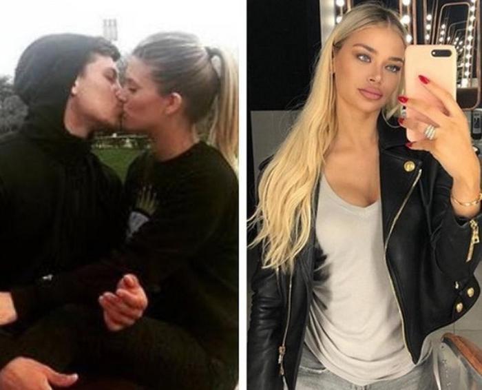 Luka Jovic, Adem Ljajicin eski sevgilisi Sofija Milosevicle birlikte Büyük kriz...