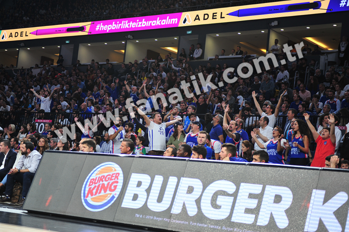 Anadolu Efes - Real Madrid maçından ekrana yansımayanlar