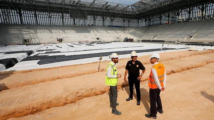 İşte Göztepenin yeni stadı