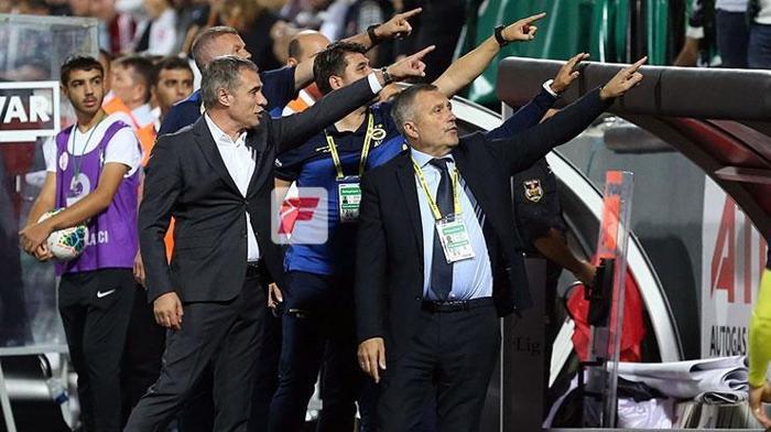 Ersun Yanalla taraftarlar arasında gerginlik