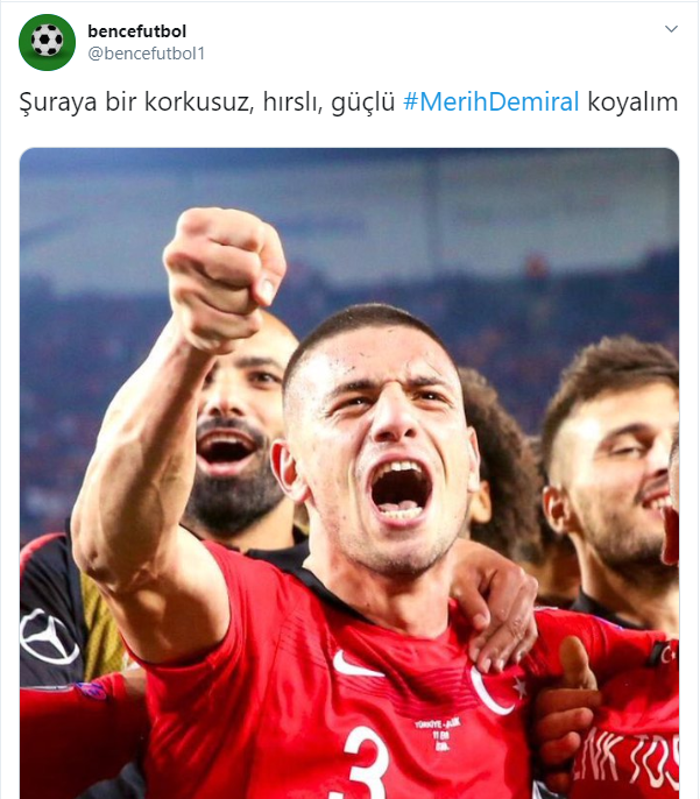 Merih Demiral harikalar yarattı, sosyal medya yıkıldı