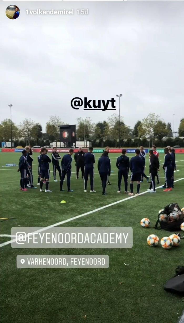 Volkan Demirelden sürpriz ziyaret