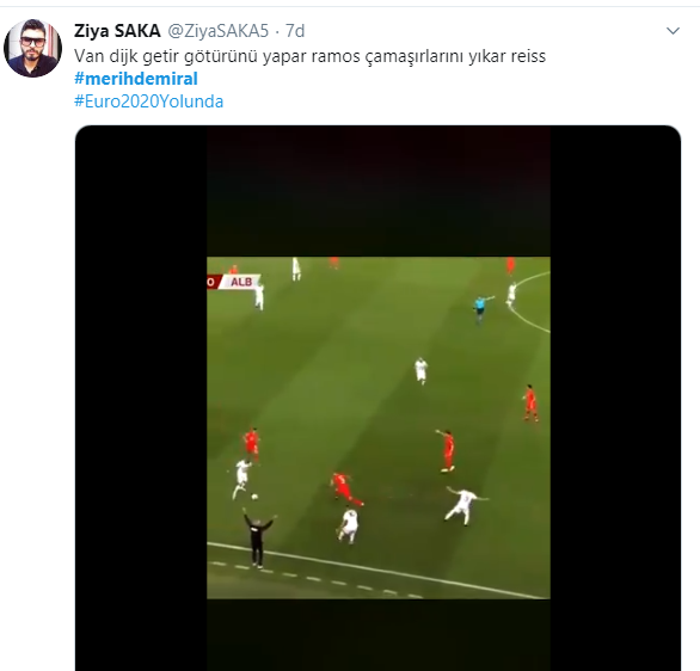 Merih Demiral harikalar yarattı, sosyal medya yıkıldı