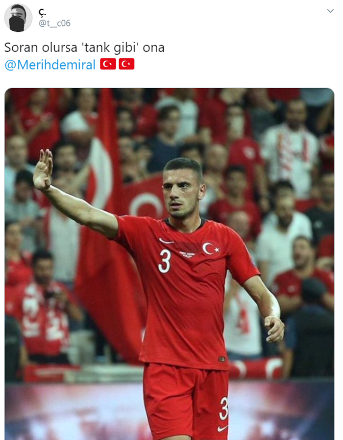 Merih Demiral harikalar yarattı, sosyal medya yıkıldı