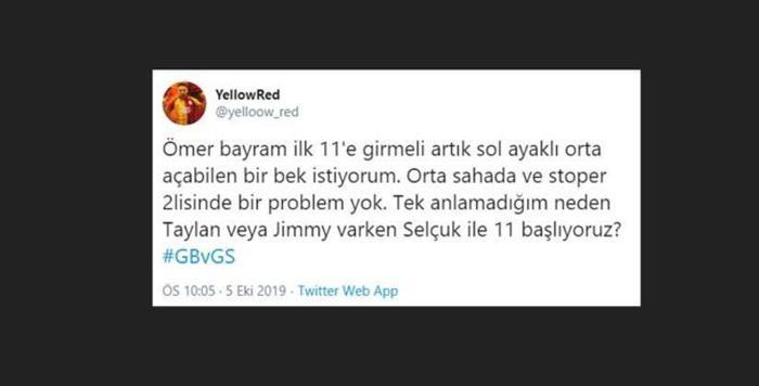 Galatasaray taraftarından Selçuk İnana şok tepki