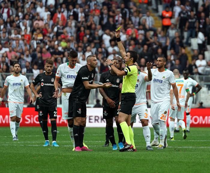 Beşiktaş-Alanyaspor maçlarından kareler
