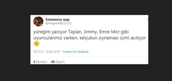 Galatasaray taraftarından Selçuk İnana şok tepki