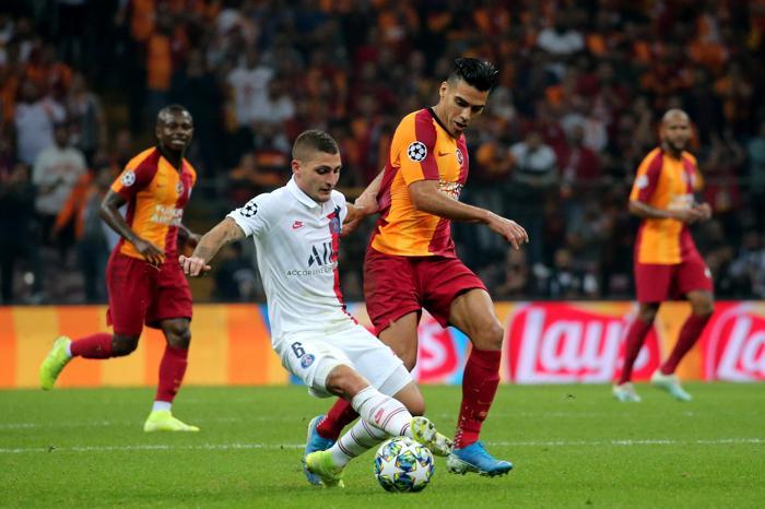 Galatasaray-PSG maçından kareler