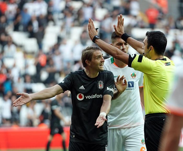 Beşiktaş-Alanyaspor maçlarından kareler