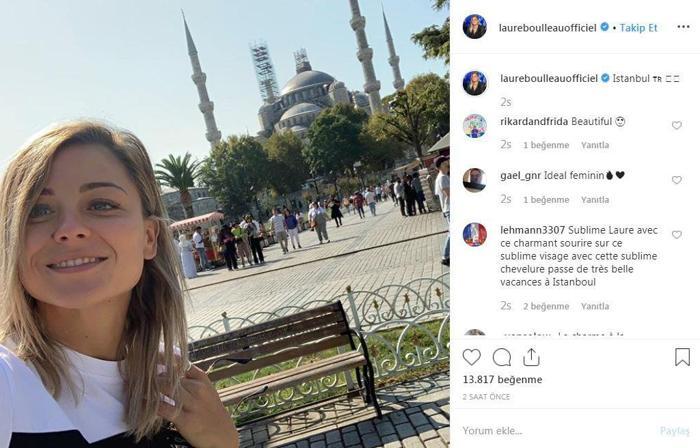 Boulleau Laure Galatasaray - PSG maçı için İstanbula geldi