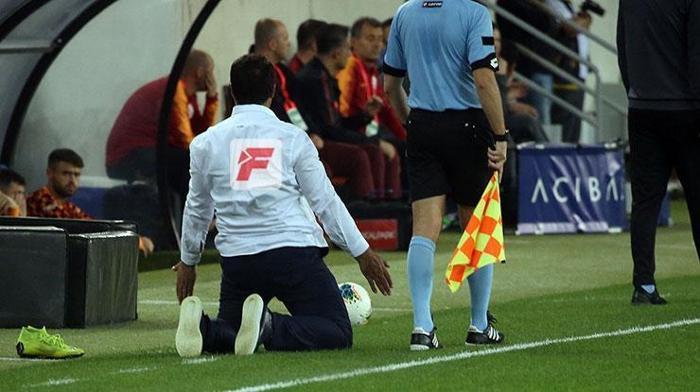 Gençlerbirliği-Galatasaray maçında Mustafa Kaplan yerinde duramadı