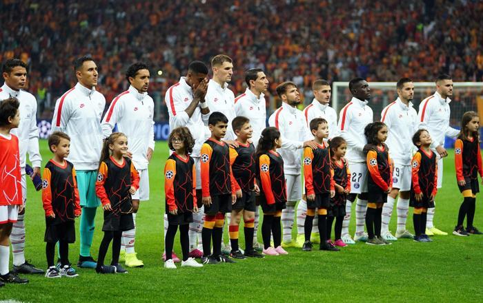 Galatasaray-PSG maçından kareler