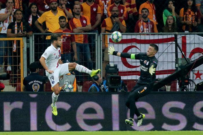 Galatasaray-PSG maçından kareler