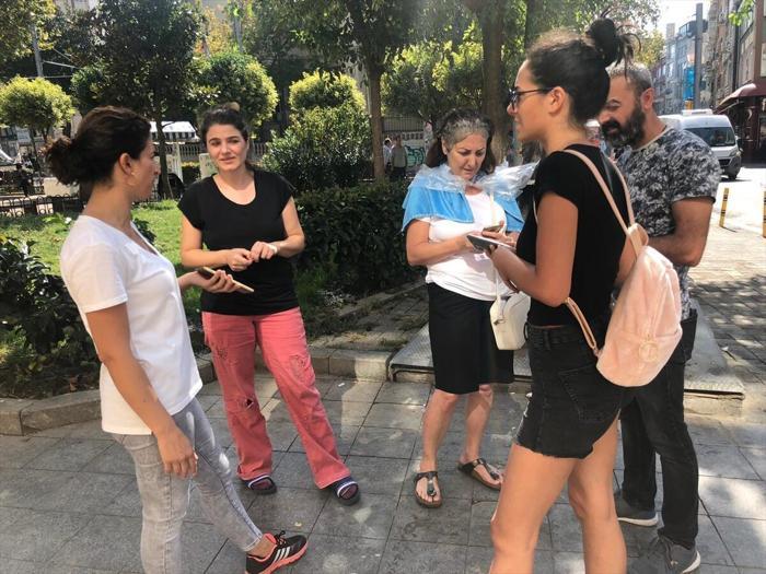 İstanbulda deprem sonrası ilk görüntüler