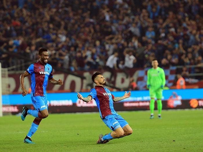 Trabzonsporda Jose Sosa rüzgarı Beşiktaşı tek başına yıktı