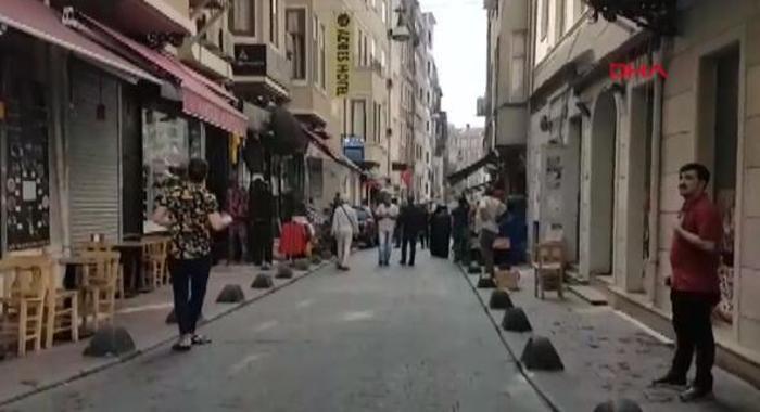 İstanbulda deprem sonrası ilk görüntüler