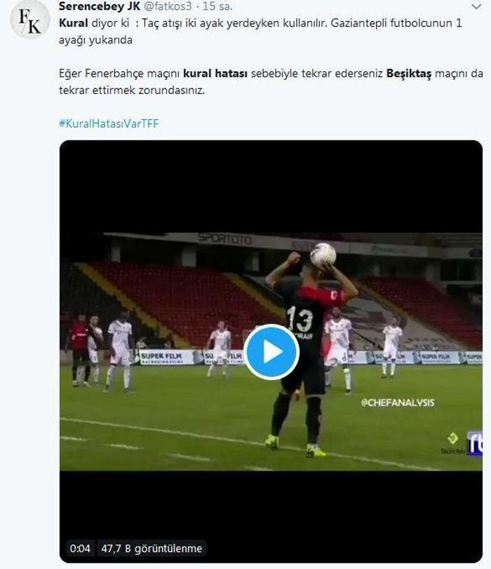 Beşiktaş taraftarının Fenerbahçe isyanı