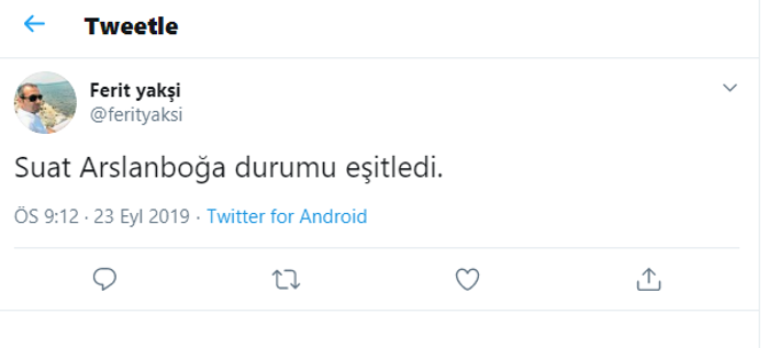 Suat Arslanboğaya sosyal medyada sert tepki