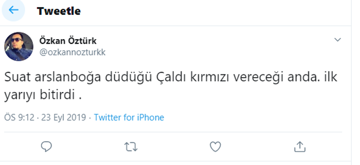 Suat Arslanboğaya sosyal medyada sert tepki
