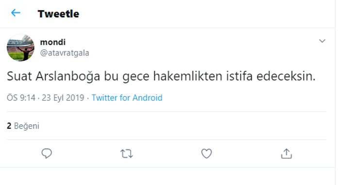 Suat Arslanboğaya sosyal medyada sert tepki