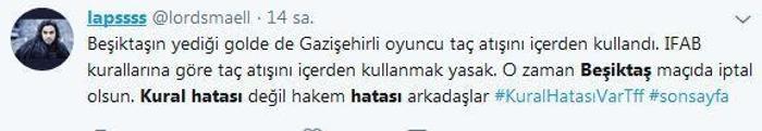 Beşiktaş taraftarının Fenerbahçe isyanı