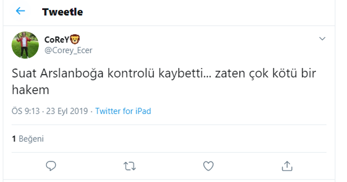 Suat Arslanboğaya sosyal medyada sert tepki