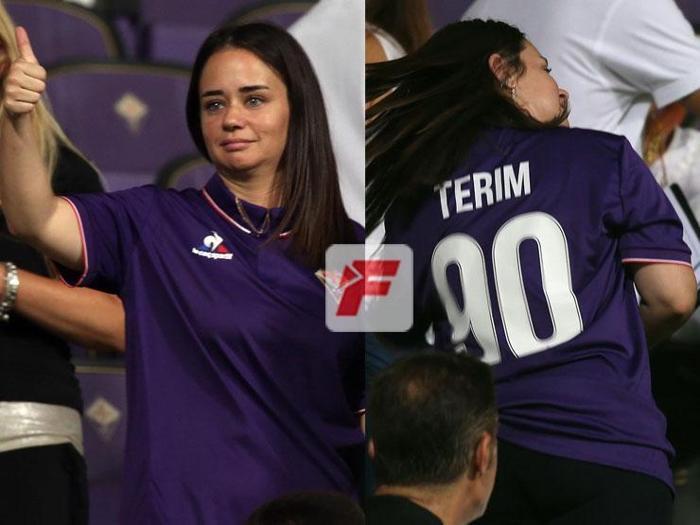 Fiorentina - Galatasaray maçında dikkat çeken kare