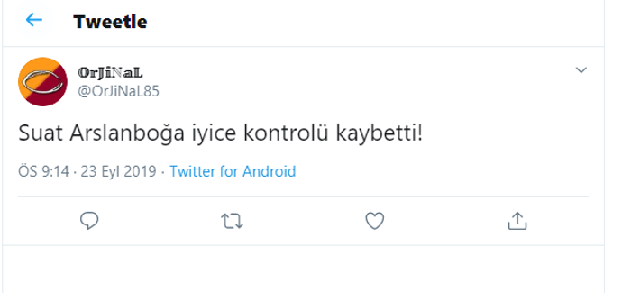 Suat Arslanboğaya sosyal medyada sert tepki