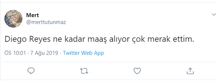 Fenerbahçe taraftarından Diego Reyese büyük tepki
